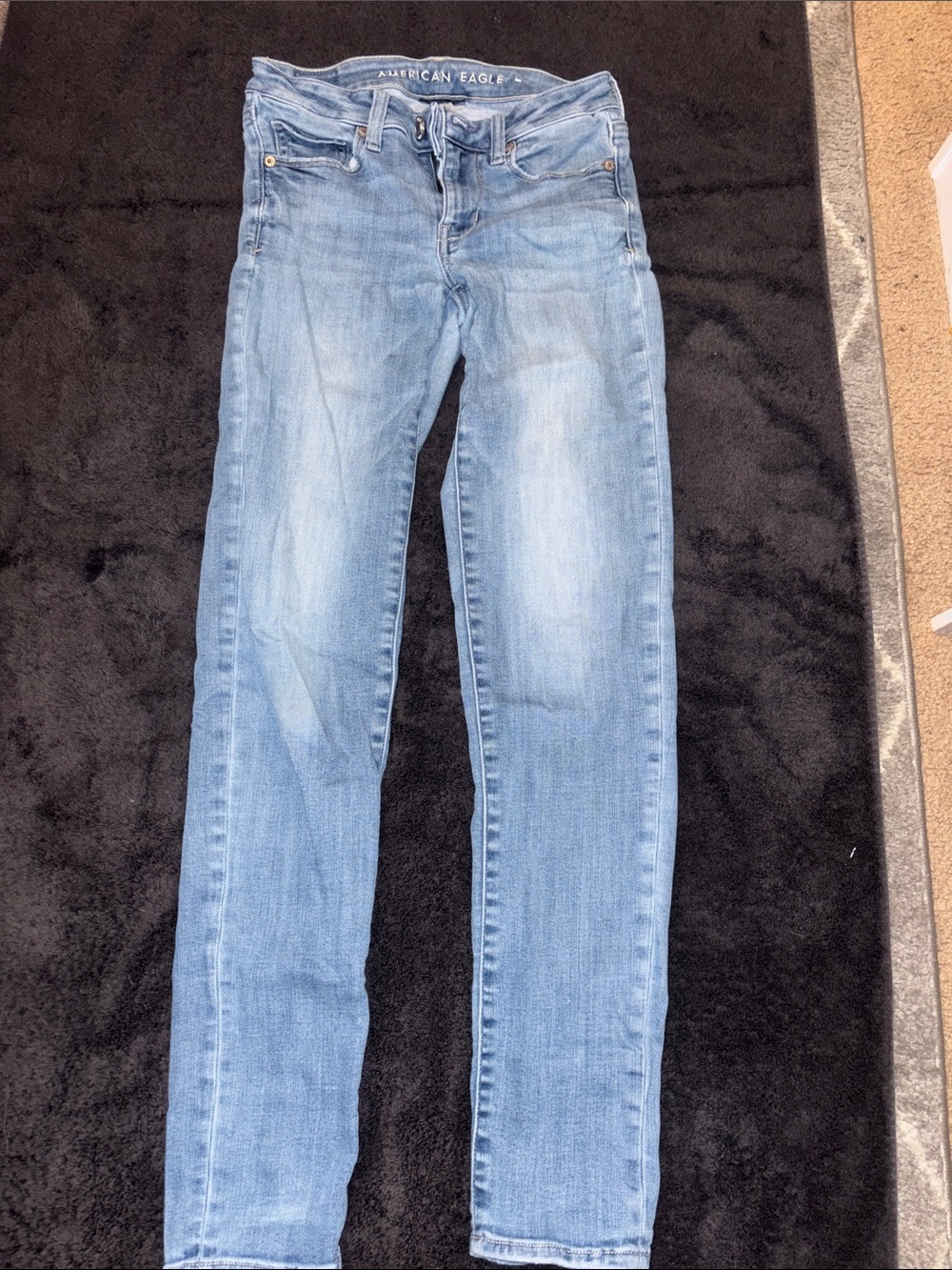 American Eagle Outfitters Light Blue Skinny Jeans